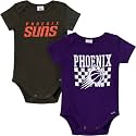 Gerber Baby NBA Boys &amp; Girls 2-Pack Short Sleeve Onesie Bodysuits