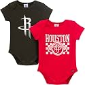 Gerber Baby NBA Boys &amp; Girls 2-Pack Short Sleeve Onesie Bodysuits