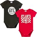 Gerber Baby NBA Boys &amp; Girls 2-Pack Short Sleeve Onesie Bodysuits