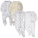 Gerber Boys' Sleep 4 Pack Play Footie