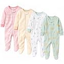 Gerber Boys' Sleep 4 Pack Play Footie