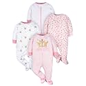 Gerber Boys' Sleep 4 Pack Play Footie