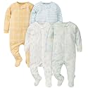 Gerber Boys' Sleep 4 Pack Play Footie