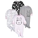 Gerber Boys' Sleep 4 Pack Play Footie