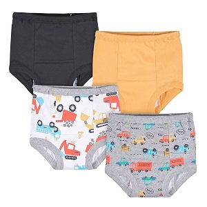 gerber little boys39 4 pack training pant