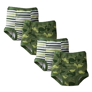 gerber little boys39 4 pack training pant