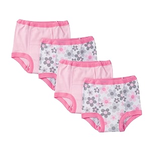 gerber little girls39 4 pack training pant