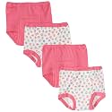 Gerber Little Girls' 4 Pack Training Pant