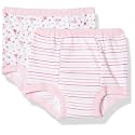 Gerber Little Girls' 4 Pack Training Pant