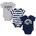 Gerber NFL Baby Boys 3-Pack Onesie Bodysuit
