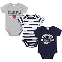Gerber NFL Baby Boys 3-Pack Onesie Bodysuit