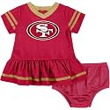 Gerber NFL Baby Girls Jersey Dress and Diaper Cover
