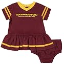 Gerber NFL Baby Girls Jersey Dress and Diaper Cover