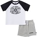 Gerber NFL unisex-baby Nfl Team T-shirt and Shorts Set