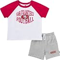 Gerber NFL unisex-baby Nfl Team T-shirt and Shorts Set