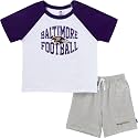 Gerber NFL unisex-baby Nfl Team T-shirt and Shorts Set