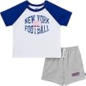 Gerber NFL unisex-baby Nfl Team T-shirt and Shorts Set