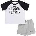 Gerber NFL unisex-baby Nfl Team T-shirt and Shorts Set