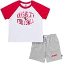 Gerber NFL unisex-baby Nfl Team T-shirt and Shorts Set