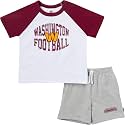 Gerber NFL unisex-baby Nfl Team T-shirt and Shorts Set