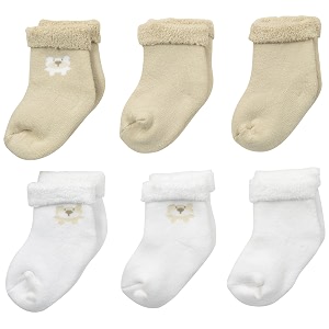 Gerber Unisex-Baby Newborn 6 Pack Cozy Designer