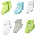 Gerber Unisex-Baby Newborn 6 Pack Cozy Designer