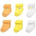 Gerber Unisex-Baby Newborn 6 Pack Cozy Designer