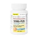 GeriCare Senna Plus Natural Laxative with Stool Softener, Docusate Sodium 50mg, Sennosides 8.6mg, 200 Tablets (Pack of 1)
