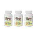GeriCare Senna Plus Natural Vegetable Laxative with Stool Softener, Generic for Senekot | Docusate Sodium 50mg, Sennosides 8.6mg 100 Count (Pack of 3)