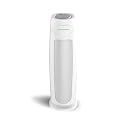 GermGuardian HEPA Indoor Large Room Air Purifier for Home - Pet Dander, Dust, Pollen, Smoke, and Odors in Bedroom, Office, and Kitchen - Air Quality Monitor and UV-C Light Combo - White