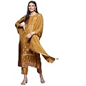 Gerua Embellished Silk Blend Straight Kurta With