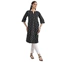 Gerua By Libas Printed Cotton Blend Straight