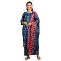 Gerua by Libas Printed Silk Blend Straight