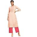 Gerua By Libas Printed Viscose Straight Kurta