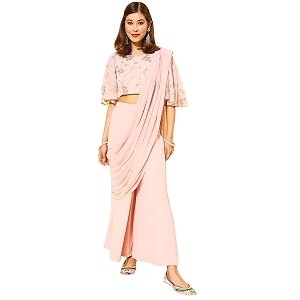 Gerua By Libas Women Saree