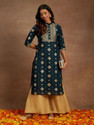 GERUA BY LIBAS Women Woven Design Straight
