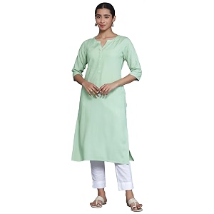 Gerua By Libas Woven Design Viscose Straight