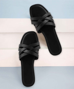 GeruCrafts Women PremiumComfortTrendyLightweightStylishFlatsChapalSlippers Slides