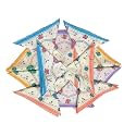 Womens,Ladies,Kids Handkerchief, Rumal, Hanky, Hankies, 100% Cotton Premium Collection Handkerchiefs, Soft Cotton Hand kerchief