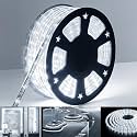 Gesto 10 Meter Rope LED Strip Lights | 120 LED/Mtr Waterproof Outdoor Lights for Balcony, Home Decor, Cove Light for False Ceiling | Flexible, Cuttable Strip Light for Diwali Decoration - White 6500K