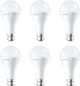 Gesto 12 W Basic Standard B22 Inverter Bulb (White, Pack of 6)