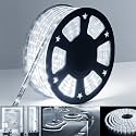 Gesto 5 Meter Rope LED Strip Lights | 120 LED/Mtr Waterproof Outdoor Lights for Balcony, Home Decor, Cove Light for False Ceiling | Flexible, Cuttable Strip Light for Diwali Decoration - White 6500K