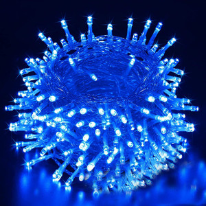 gesto 72 leds 20 m blue steady string rice lights pack of 1
