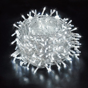 gesto 72 leds 20 m white steady string rice lights
