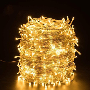 gesto 72 leds 20 m yellow steady string rice lights