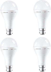 gesto 9 w standard b22 inverter bulb white pack of 4