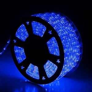 gesto 10 meter led strip lights  ceiling lights for home decorationrope led light for balcony decoration outdoor lights waterproof  fairy lights for home decorbirthdaydiwali decorationblue