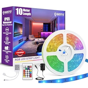 gesto 10 meter led strip lights  ceiling lights for home decorationrope led light for balcony decoration outdoor lights waterproof  fairy lights for home decorbirthdaydiwali decorationgreen