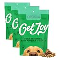 Get Joy Freeze Dried Beef Kidney Dog Treats, Single Ingredient, 4oz