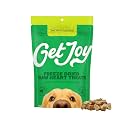 Get Joy Freeze Dried 100% Beef Heart Dog Treats, 4oz | Single Ingredient Organ Meat, High Protein Raw Dog Food Topper, Snack &amp; Training Rewards | Grain Free, Gluten Free, Filler Free